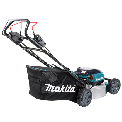 Tondeuse 46 cm LXT 36 V MAKITA DLM465PT4 avec 4 batteries 18 V 5,0 Ah et chargeur rapide