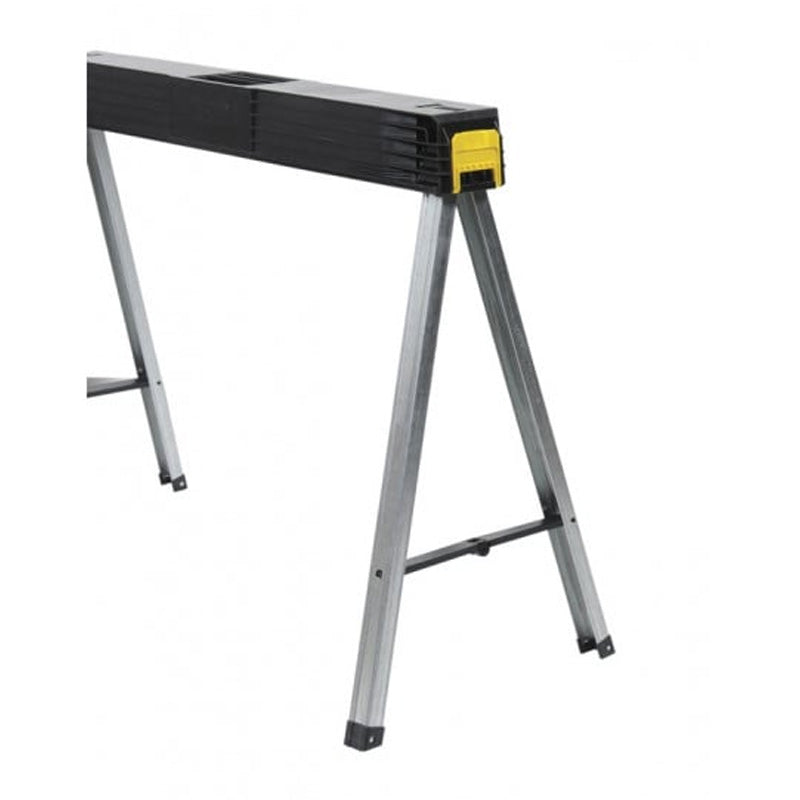 Lot de 2 tréteaux STANLEY  1-97-475 pliables et clipsables charge 350kg