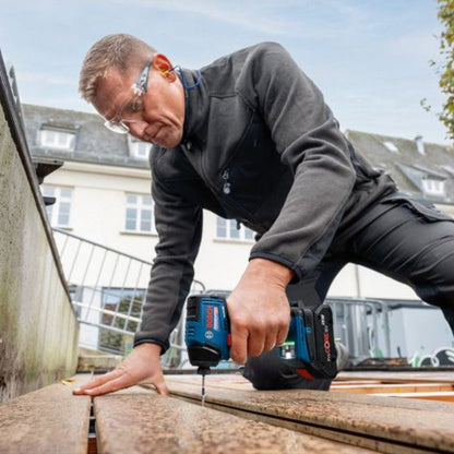 Visseuse à chocs sans-fil BOSCH 06019L6001 GDR 18V-220 C en L-boxx 136 avec module Bluetooth (sans batteries, sans chargeur)