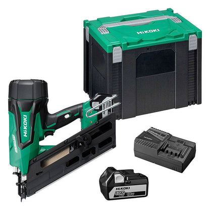 Cloueur de charpente 90mm 18V HIKOKI NR1890DBCLWQZ 2 x 5,0Ah