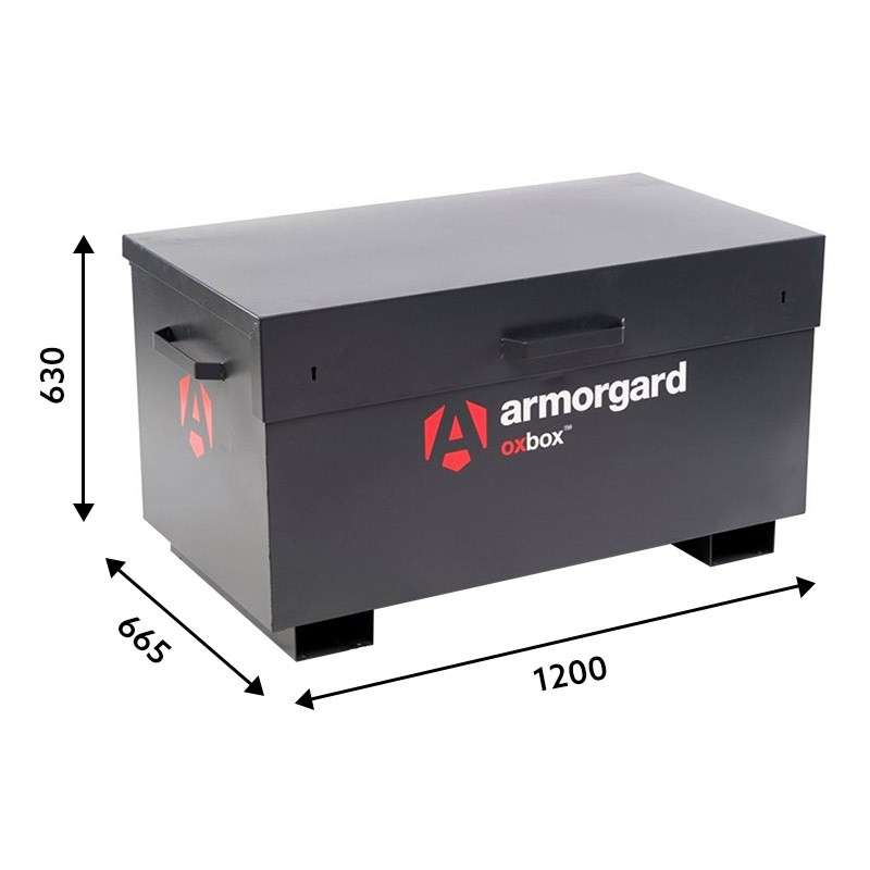 Coffre de chantier Oxbox ARMORGARD OX3