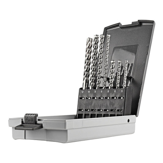 Coffret de 7 forets NEMESIS II MAKITA E-14928 à emmanchement SDS-Plus (courts)