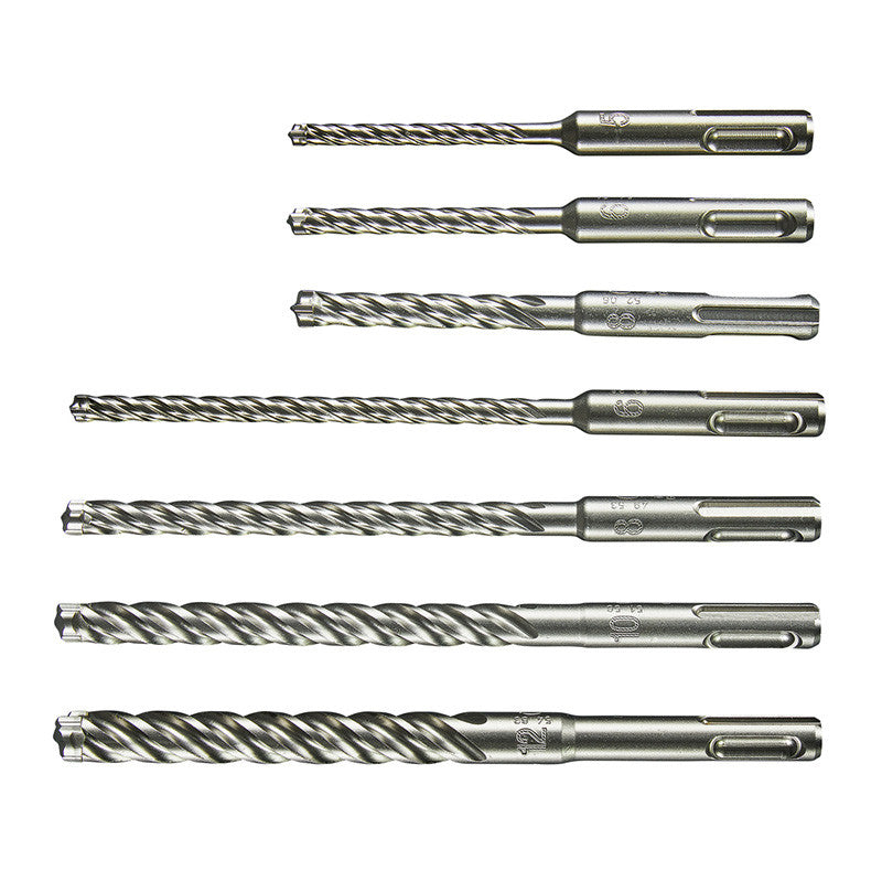 Coffret de 7 forets NEMESIS II MAKITA E-14928 à emmanchement SDS-Plus (courts)