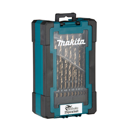 Coffret de 25 forets à métaux HSS-CO MAKITA D-67577