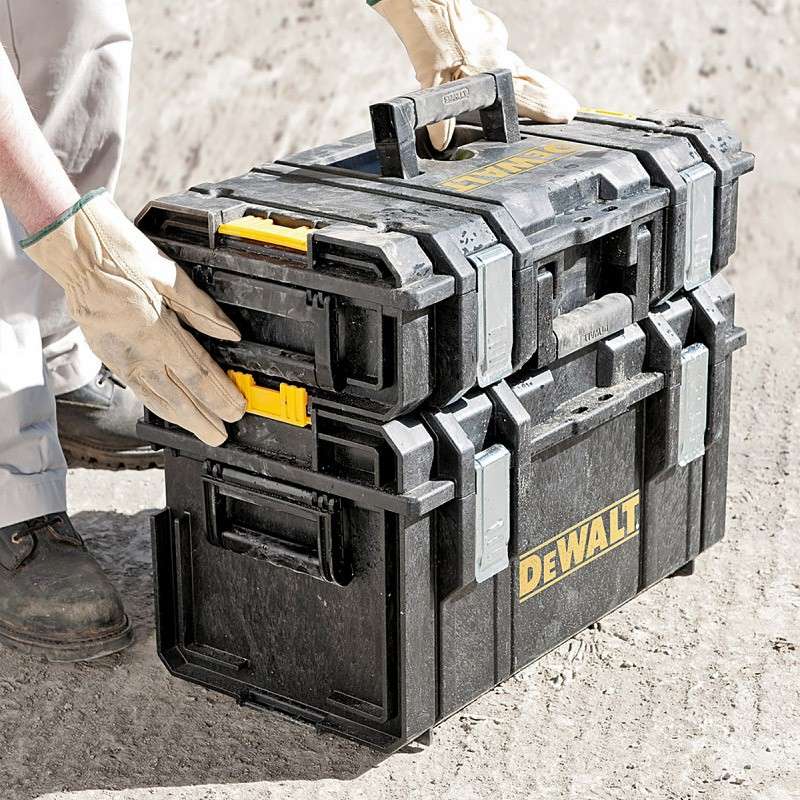 Coffret de rangement moyen DEWALT DS300  sans plateau
