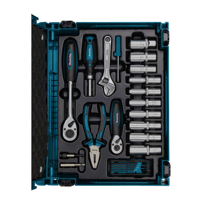 Coffret MAKPAC de 87 outils à main MAKITA E-11542