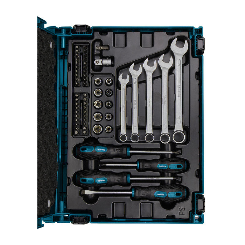Coffret MAKPAC de 87 outils à main MAKITA E-11542
