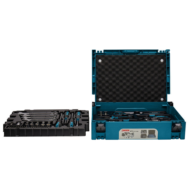 Coffret MAKPAC de 87 outils à main MAKITA E-11542