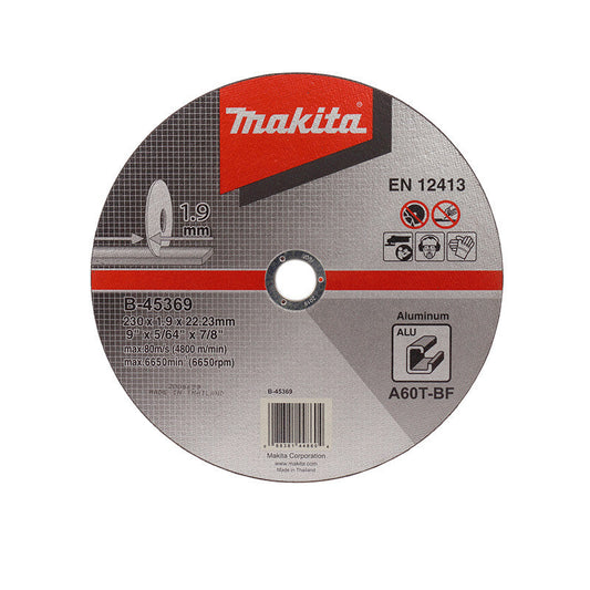 Disque à tronçonner aluminium pour meuleuses  MAKITA  B-45369