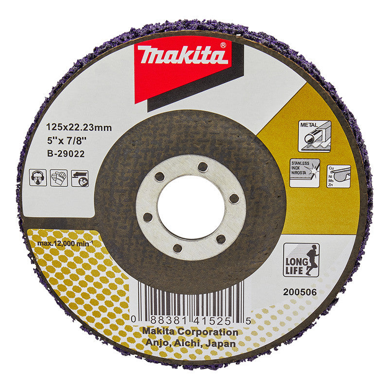 Disque de décapage MAKITA B-29022 Ø125mm
