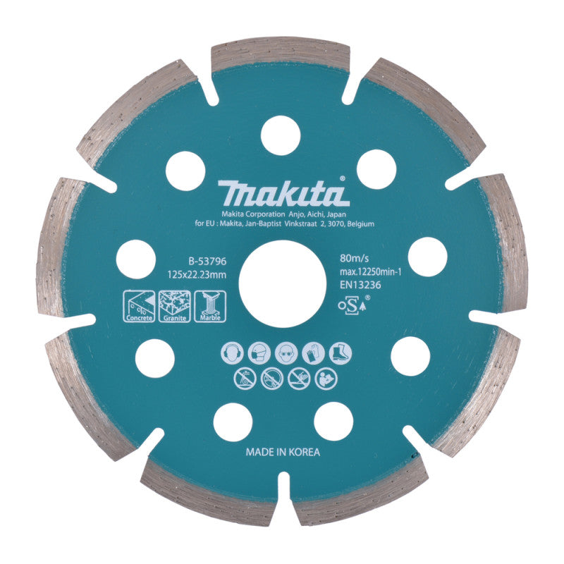 Disque diamant fin pour meuleuse à batterie MAKITA B-53796