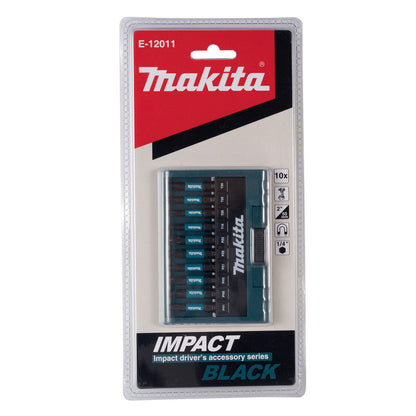 Jeu d'embouts MAKITA E-12011 Impact Black Bit-Set 10-tlg