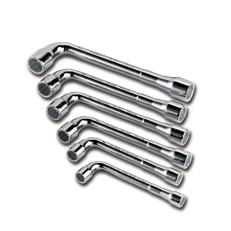 Jeu de 6 clés à pipe débouchée STANLEY  0-86-699  6x6 pans