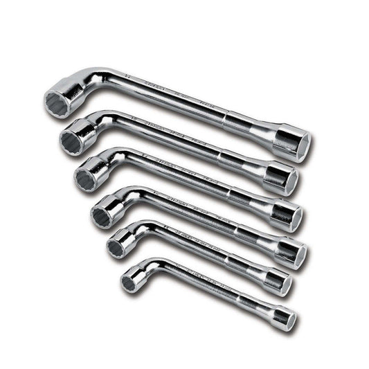 Jeu de 6 clés à pipe débouchée STANLEY  0-86-699  6x6 pans