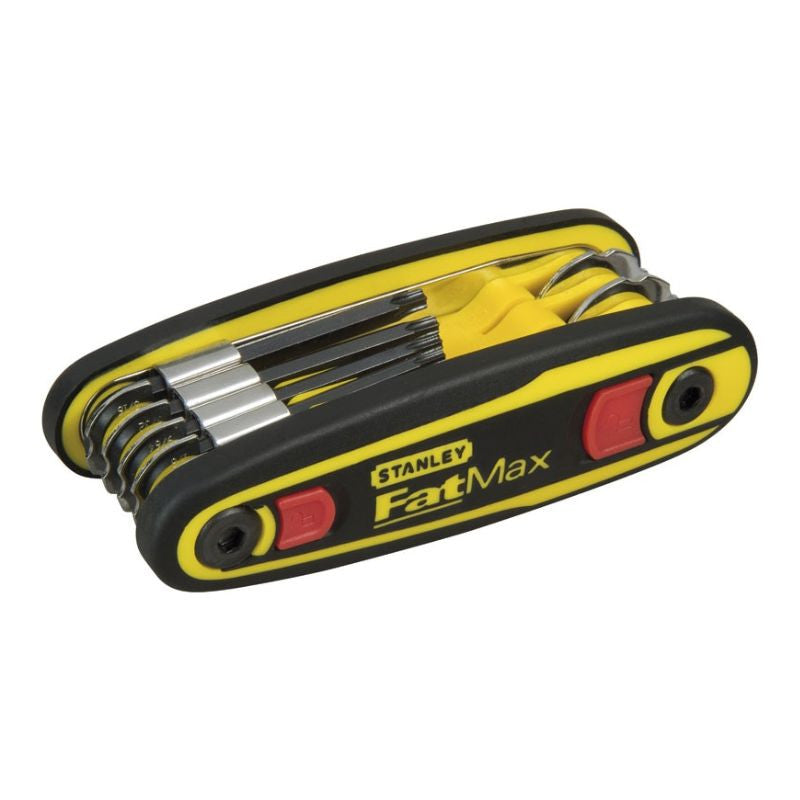 Jeu de 8 clés mâles 6 pans sur support verrouillable STANLEY 0-97-552