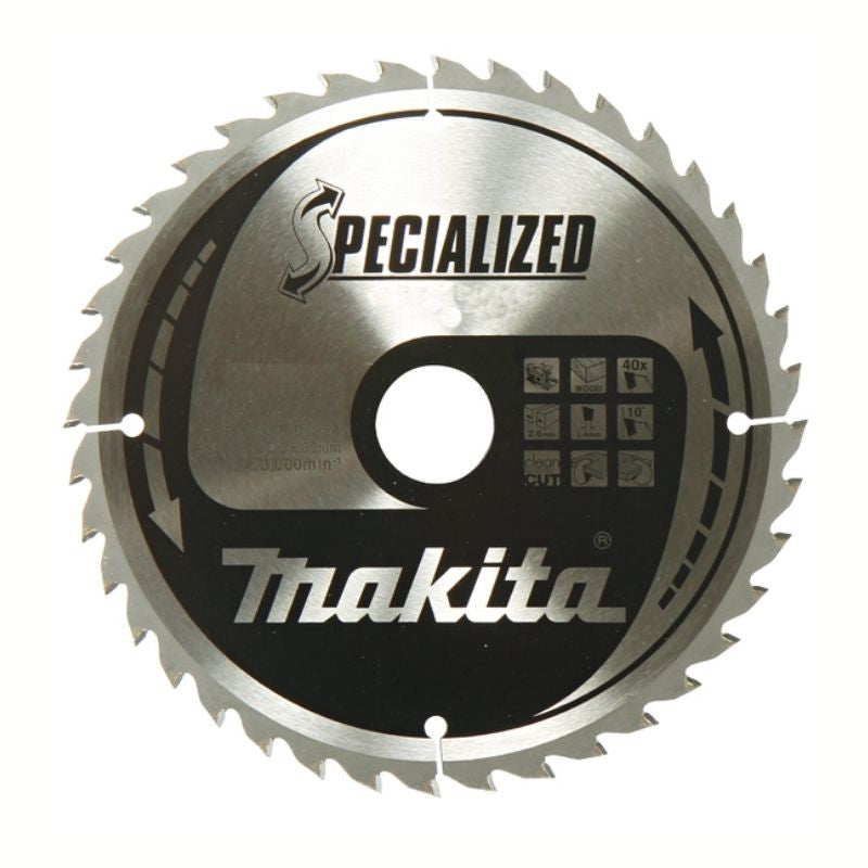 Lame carbure MAKITA B-33582 ''Specialized'' Panneaux sandwichs 235mmx30x50D pour scies circulaires