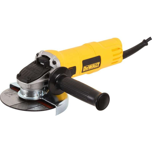 Meuleuse Ø125mm 800W DEWALT DWE4057-QS avec système anti-redémarrage