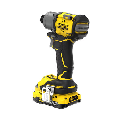 Visseuse À Impacts 203 Nm Brushless - Lithium 18V - 1 Batterie 2 Ah En Kit Prostack - SFMCF830D1T-QW STANLEY FATMAX V20