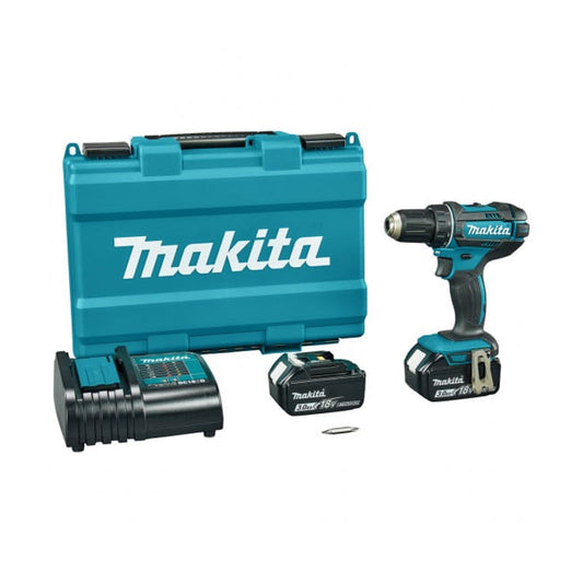 Perceuse visseuse 2x3Ah 18V LXT ® MAKITA DDF482SFE en coffret
