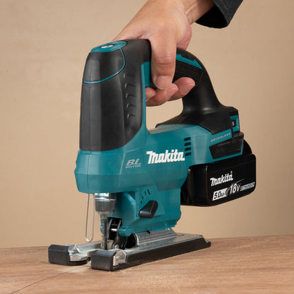 Scie sauteuse 23mm LXT ® MAKITA DJV184ZJ en MAKPAC+ adaptateur rail