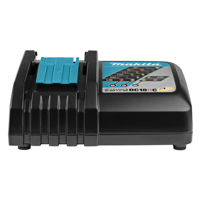 Pack 2 outils MAKITA DLX2423AJ - 18V avec Perceuse DDF487 + Visseuse à chocs DTD157 + 2 batteries 2Ah + chargeur