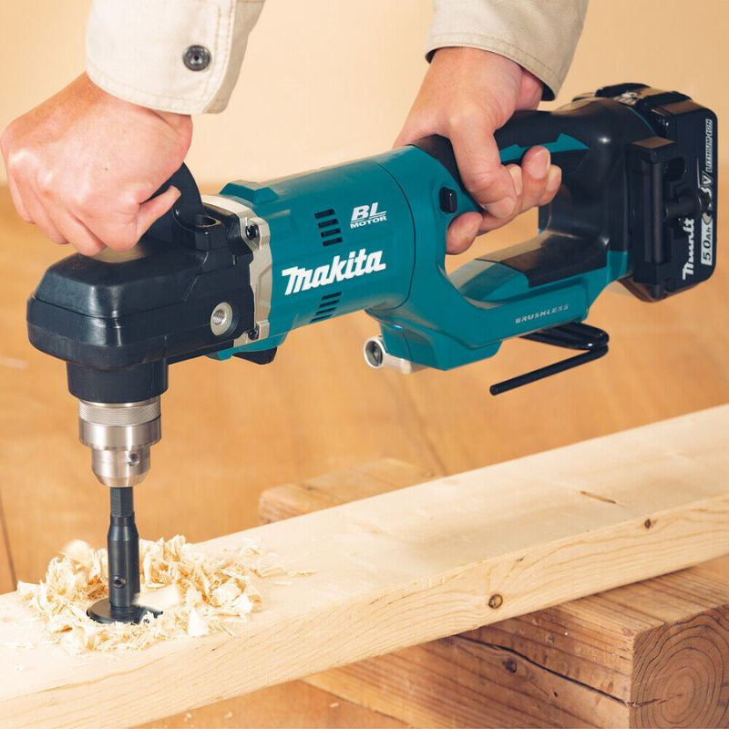 Perceuse d'angle à couple élevé LXT 18V 13mm MAKITA DDA450ZK + coffret (vendu sans batterie)