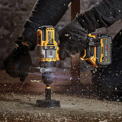 Perceuse visseuse à percussion 54V DEWALT DCD999T1-QW Brushless avec une batterie 6,0 Ah FLEXVOLT