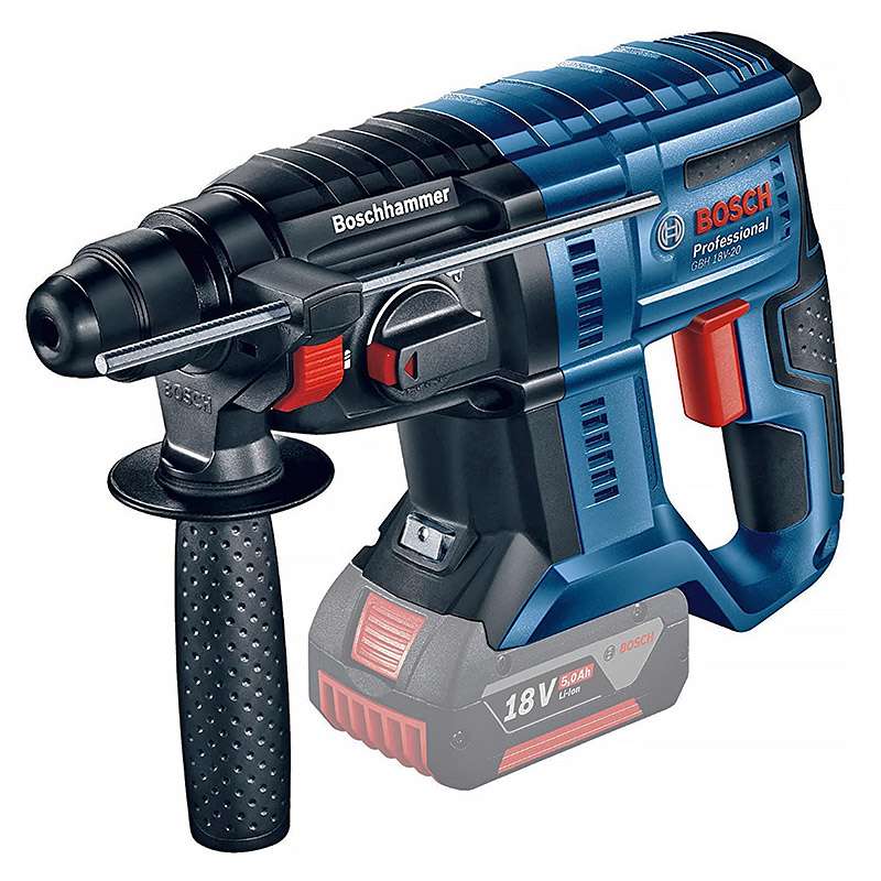 Perforateur sans-fil SDS-Plus BOSCH GBH 18V-20 Professional 18V (vendu sans batterie)