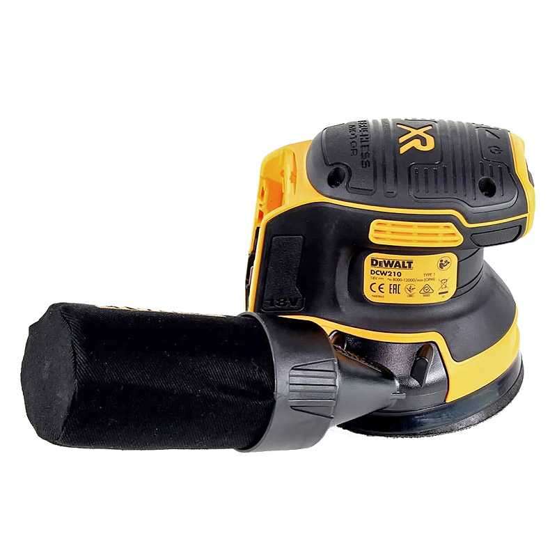 Ponceuse excentrique Ø125mm 18V DEWALT DCW210N-XJ (vendu sans batterie)