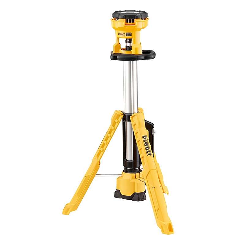 Projecteur de chantier DEWALT DCL079 avec Trépied 18V XR (vendu sans batterie)