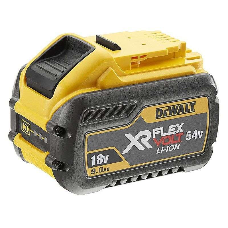 Souffleur 54V DEWALT DCMBA572X1-QW avec une batterie de 9,0 Ah FLEXVOLT